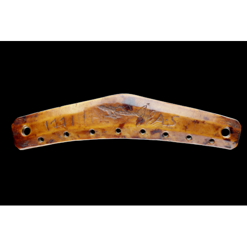 An Inuit Pail Handle ‘later’ Dated ‘1771’ and Initialed ‘A.S’